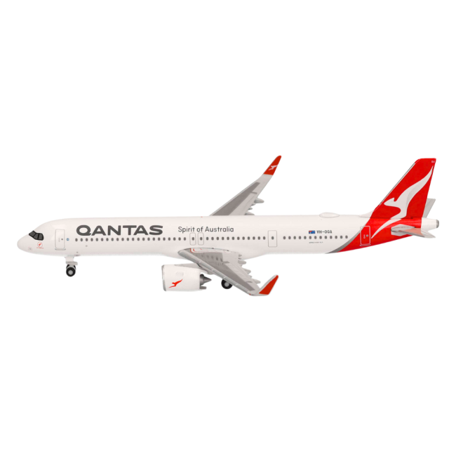 Herpa Wings Flugzeugmodell Qantas Airbus A321XLR (1:500)